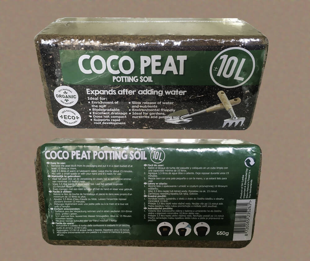 coco peat to make your own potting soil mix